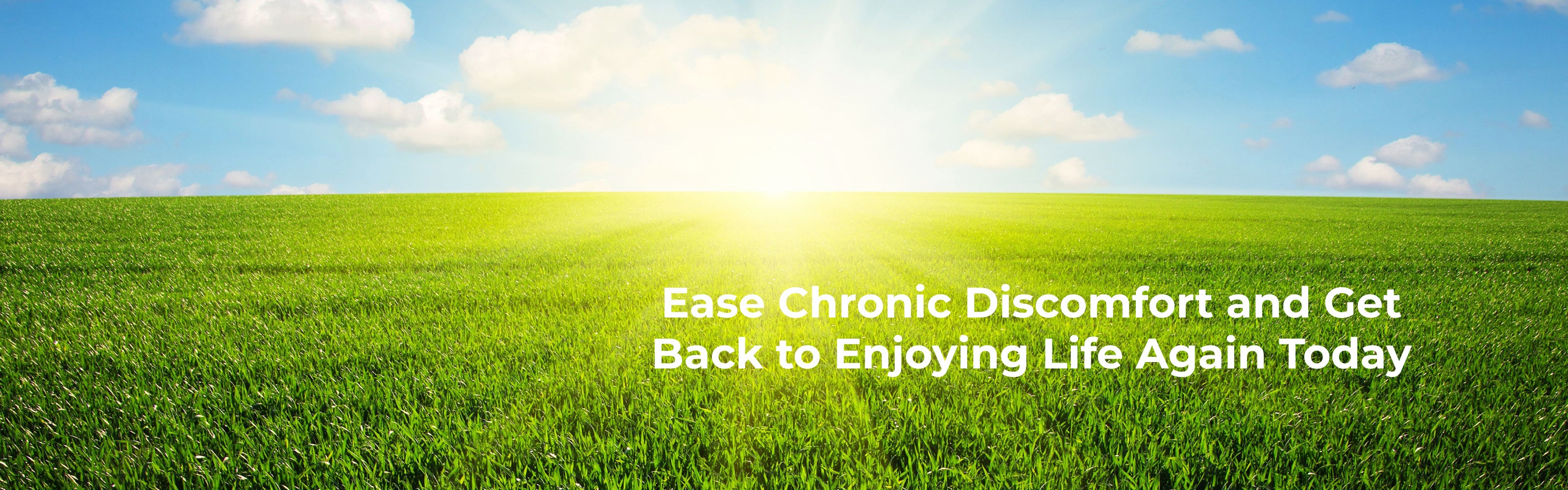 ease chronic discomfort