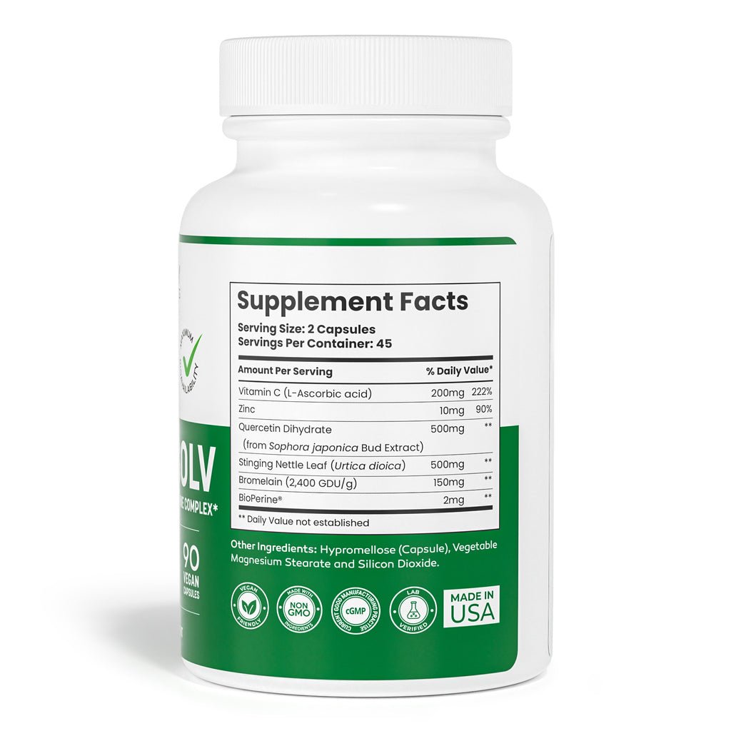 ALLERSOLV Immune and Seasonal Allergy Supplement